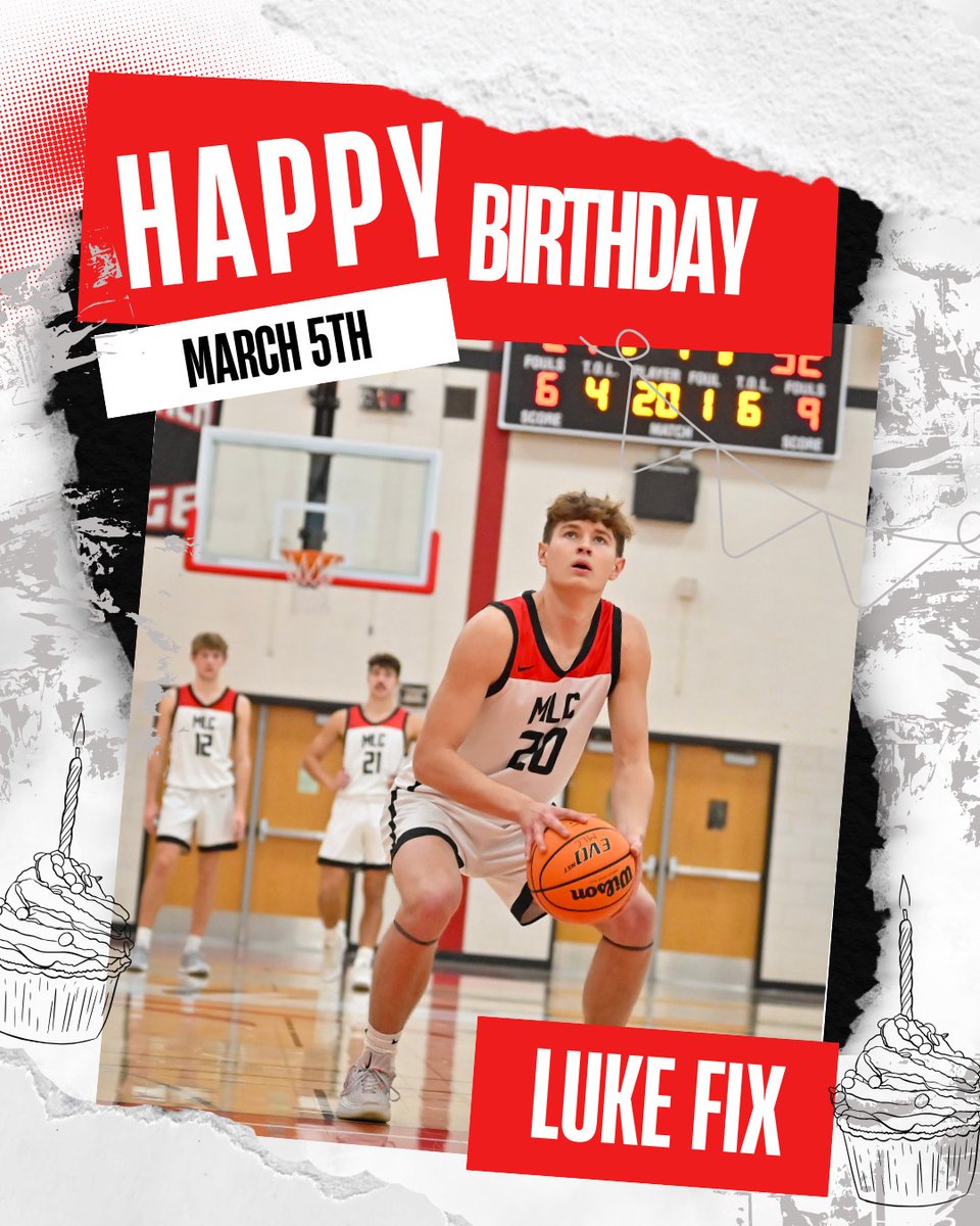 mlcknightsmbb's tweet photo. Happy Birthday to Senior, Luke Fix! https://t.co/kiItqgWMyz