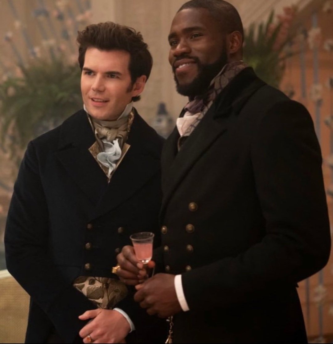 fairycoughlan's tweet photo. — favorite scene or photo with john and will 
#ColinWeek #ColinBridgertonWeek https://t.co/3k5CWEDZqE