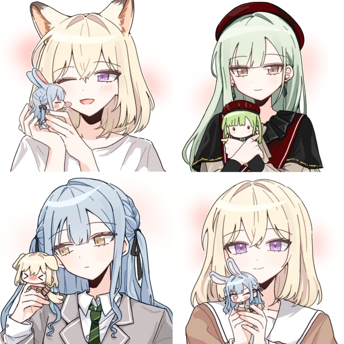 AT_09098's tweet photo. 커미션 작업했던것들 https://t.co/xht8BS58MX