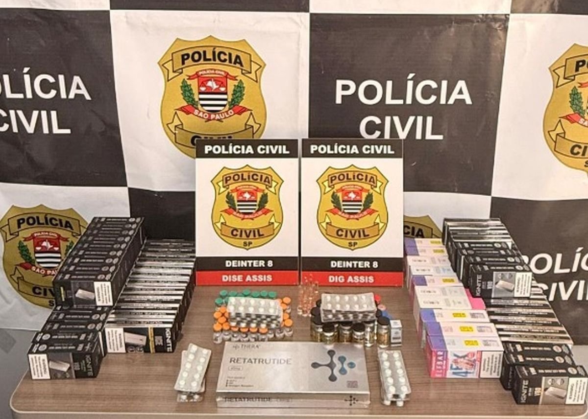 g1bauru's tweet image. Idoso é preso com carga de cigarros eletrônicos, anabolizantes e remédios injetáveis no interior de SP glo.bo/b5wp0hw

#g1 #Assis