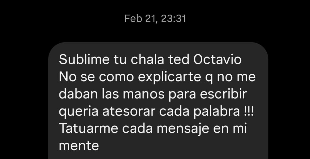 OctaBidegain's tweet photo. Recibir un mensaje cómo este me llena el alma.

Les cuento un poquito la experiencia... https://t.co/ku8ZmZGc43