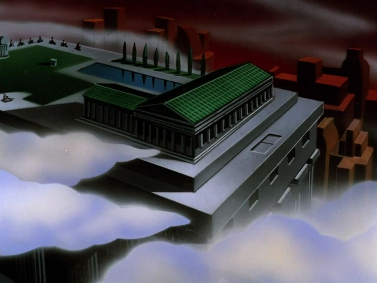 Zeus Rescues Building A look at the headquarters of Maxie Zeus, the Olympus Building