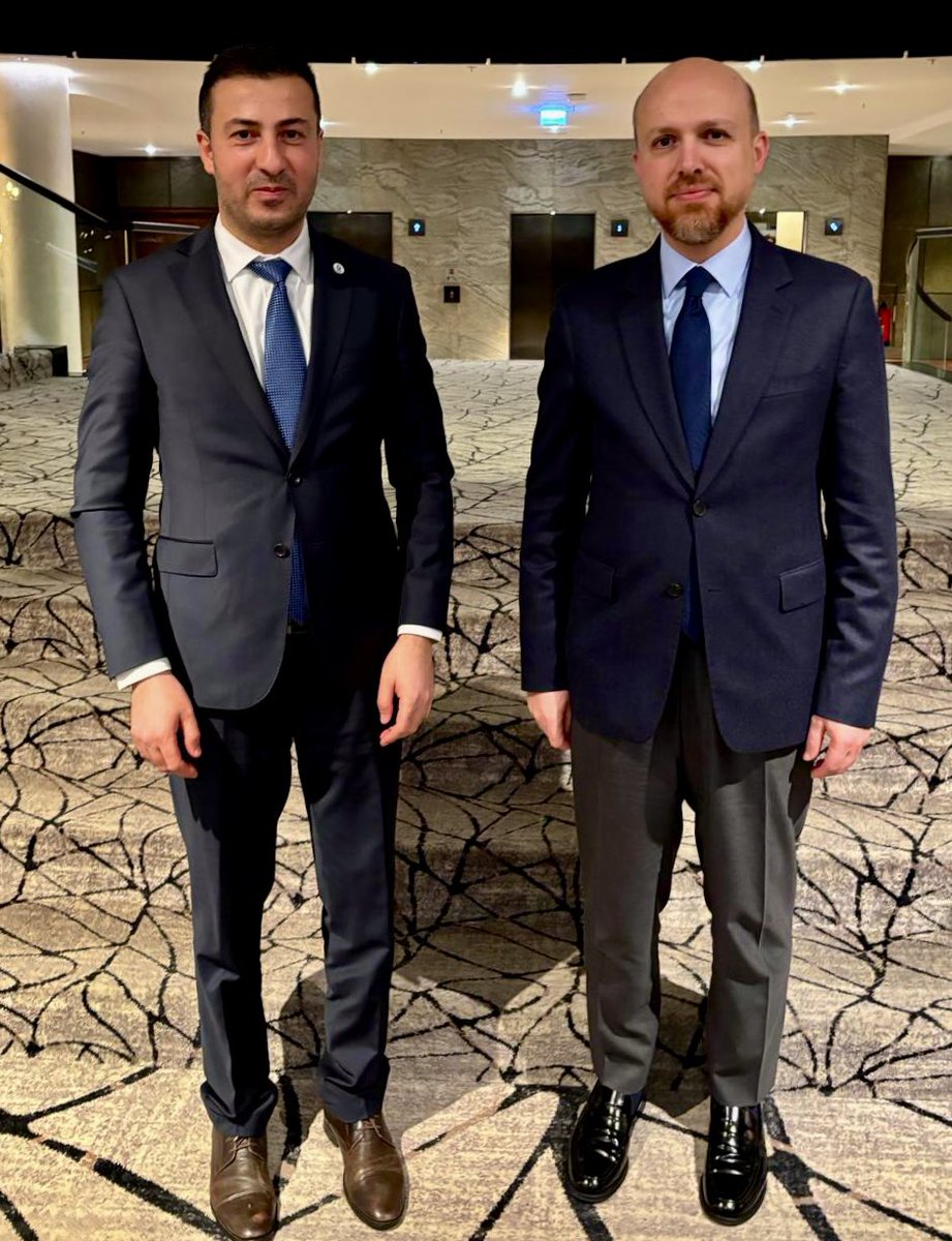 m_akkoc's tweet photo. Sayın Cumhurbaşkanımızın kıymetli evladı, İlim Yayma Mütevelli Başkanı Sn. N. Bilal Erdoğan’ı misafir etme imkanı bulduk.

Üretmeye talip duruşu, gençliğe ve medeniyet bilincine dair ortaya koyduğu perspektif çok kıymetli.

Hayırlı ve başarılı çalışmalarının devamını diliyorum. https://t.co/CGzt8sbcpk