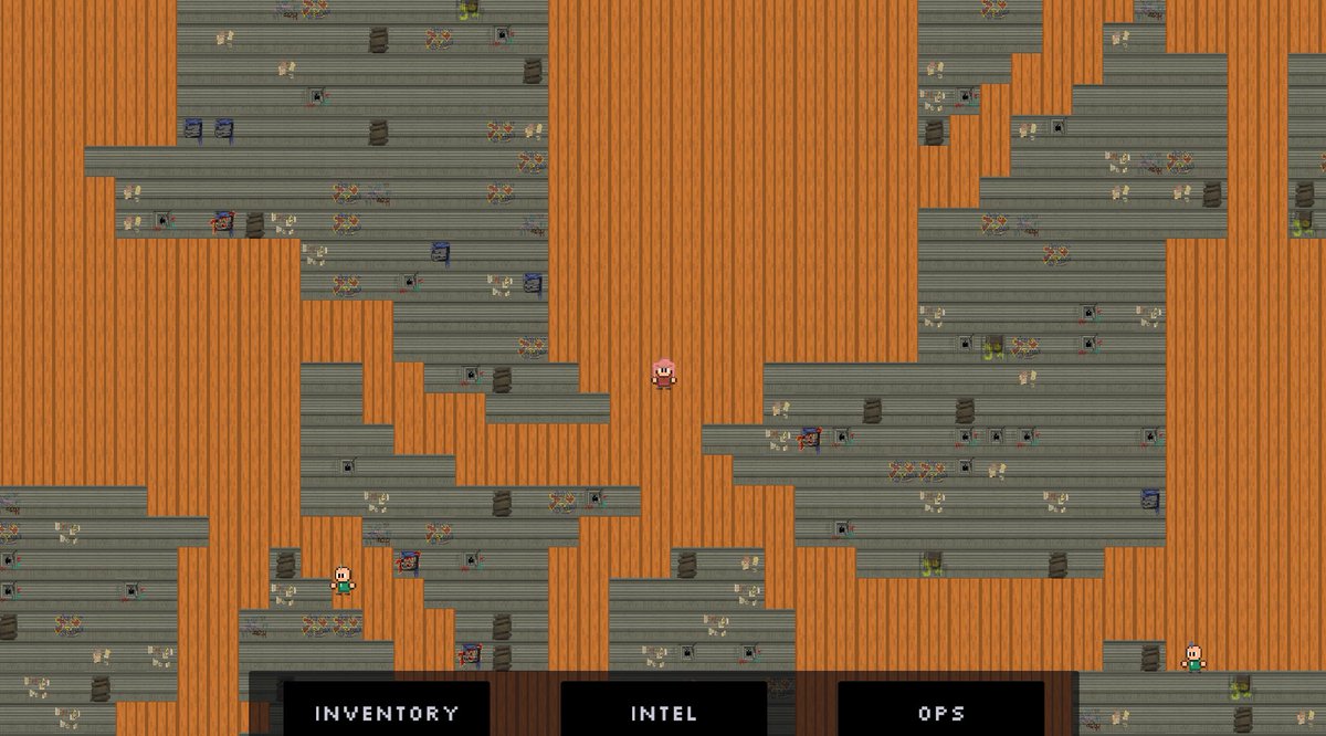 bolko_'s tweet image. Map generator is doing.. great... 😅
#indiedev #gamedev #roguelike #unity2d