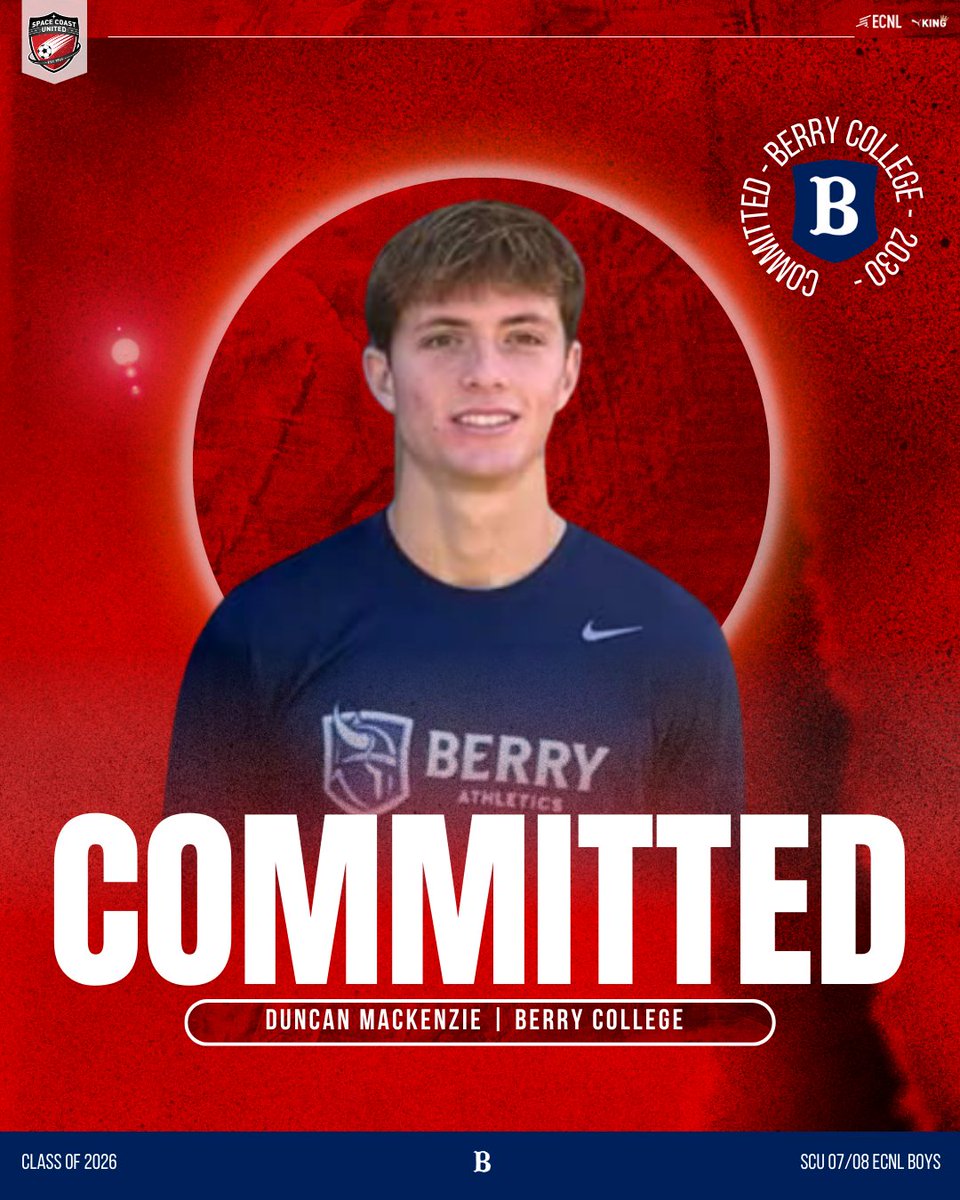 SCU321's tweet photo. Congratulations to Duncan Mackenzie on his commitment to Berry College! ❤💙

 #score #SCU #commitment https://t.co/GE5Xb9oYBB