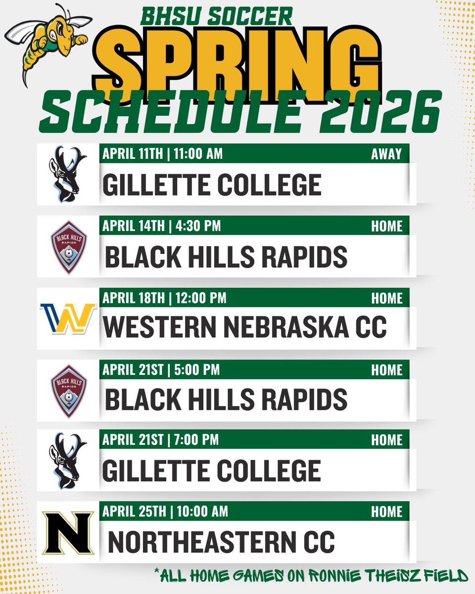 Black Hills State Soccer tweet media