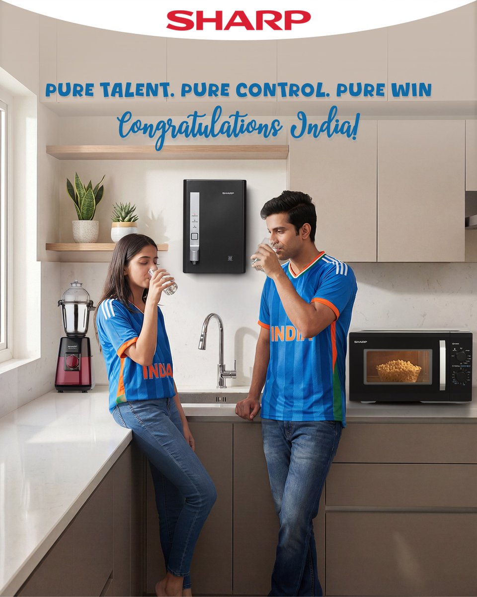 SHARP India tweet media