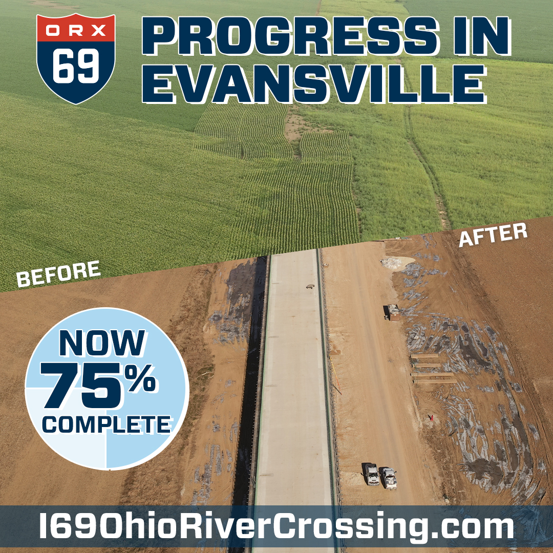 I-69 Ohio River Xing tweet media