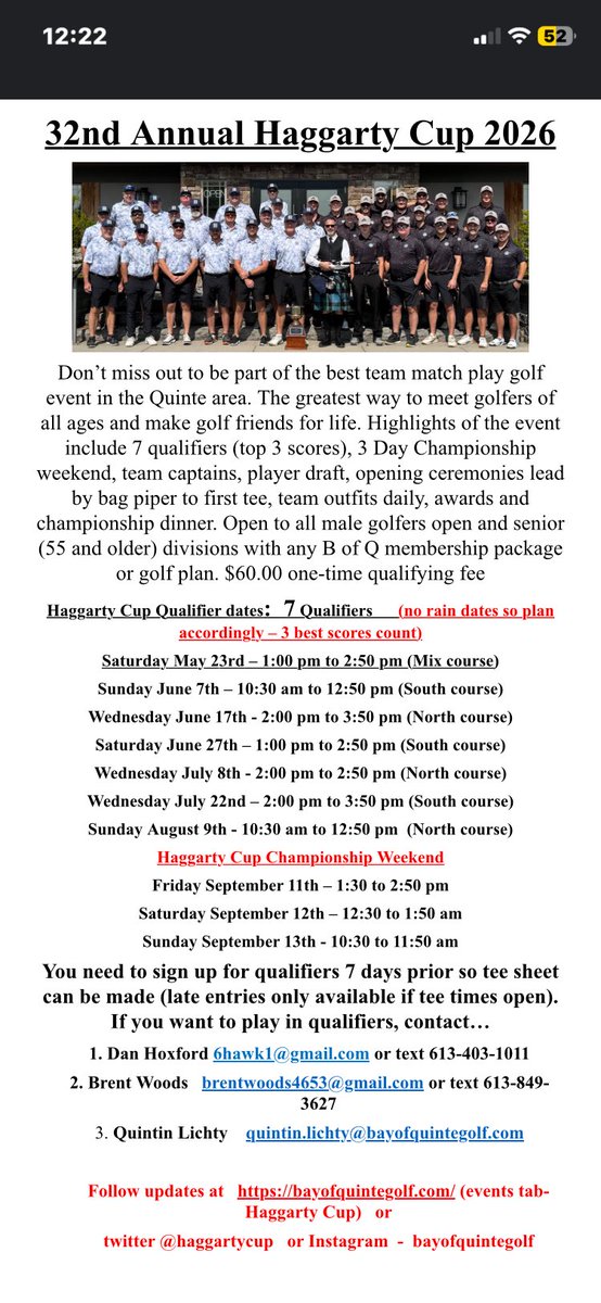 Haggarty Cup tweet media