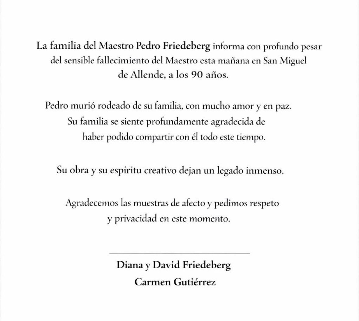 Pedro Friedeberg 🥲