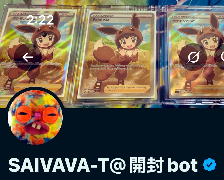 SAIVAVA-T@開封bot tweet media