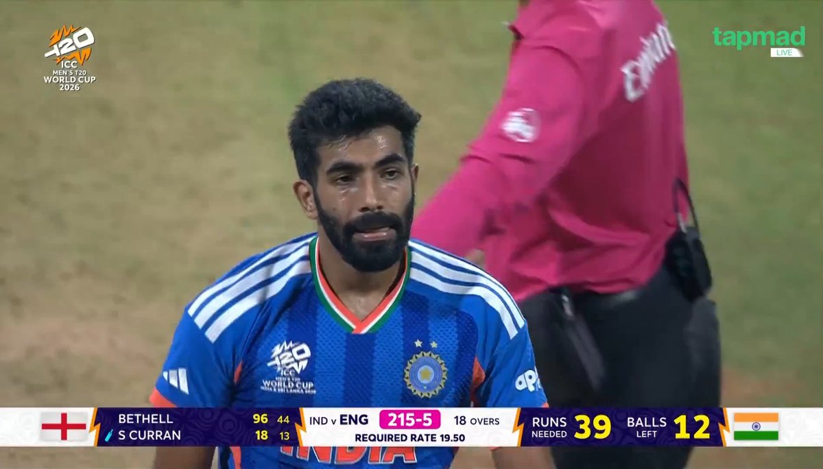 Zain__writes's tweet photo. I've heard about Wasim Akram's bowling, but I've seen Bumrah... Whatever you say, but Bumrah is the one who wins matches!
Number one Odi bowler of all time. 
There is no bowler in current time even match with him.

#INDvENG   #T20WC2026 https://t.co/tFi3V5yRqv