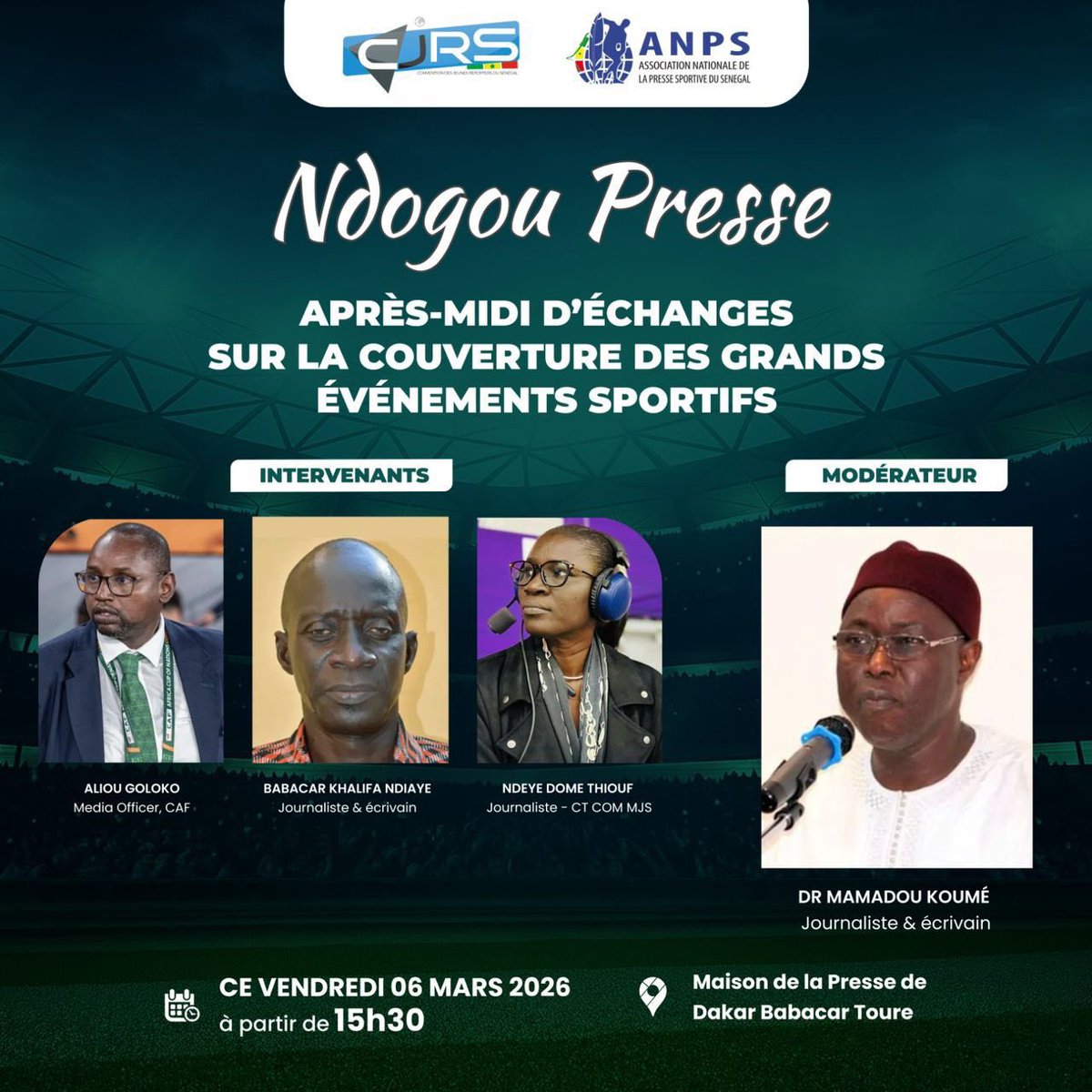 Convention des Jeunes Reporters du Sénegal tweet media