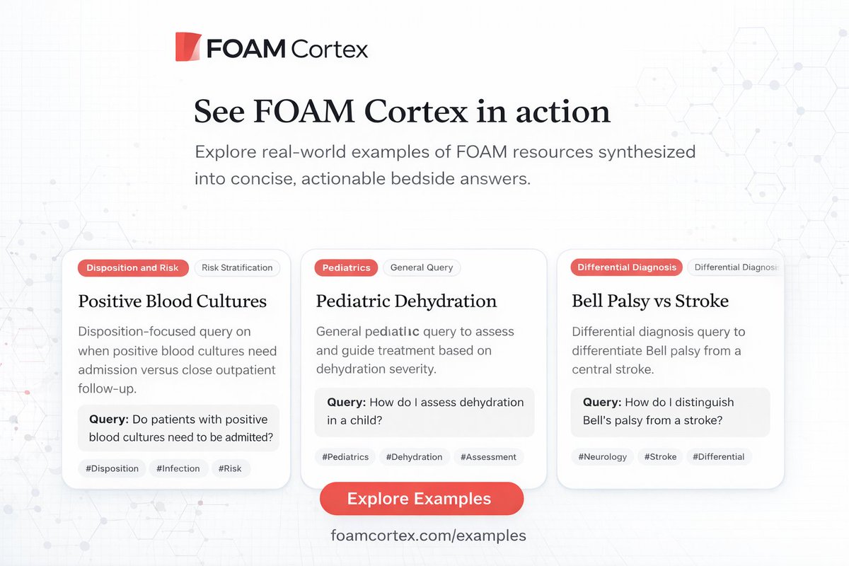 FOAM Cortex tweet media