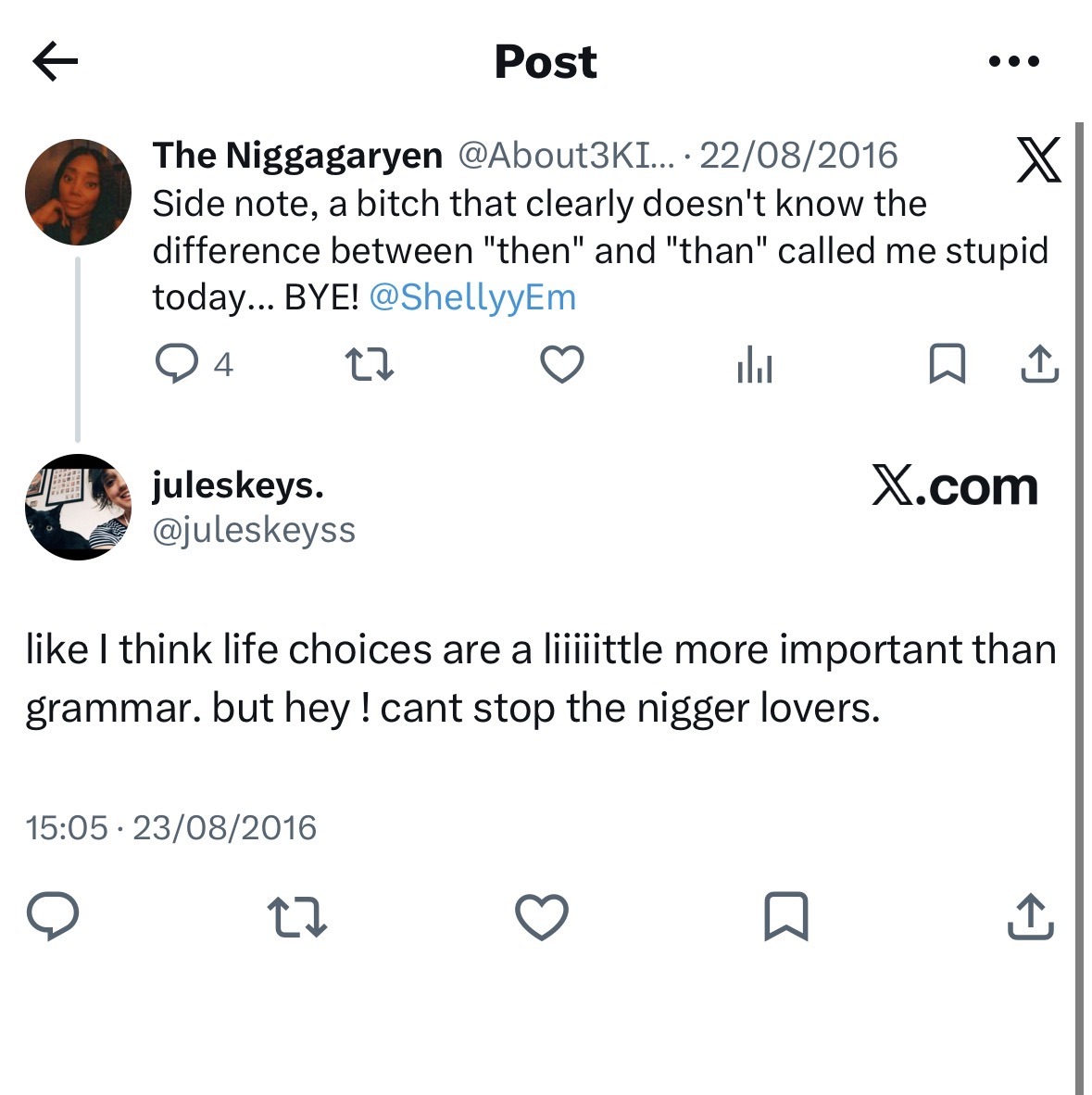 PepTesoro's tweet photo. BuT sHe'S nIcE irl head ass. Of course she'd be, that doesn't take away from the harm she's done and continues to do to Luigi. This ur nice queen? Before you start, 10 years ago is still the big age of mid 20's, no excuse. If u cool with her, you cosigning
https://t.co/7LrWKGPEXK https://t.co/OTu8ypE77U
