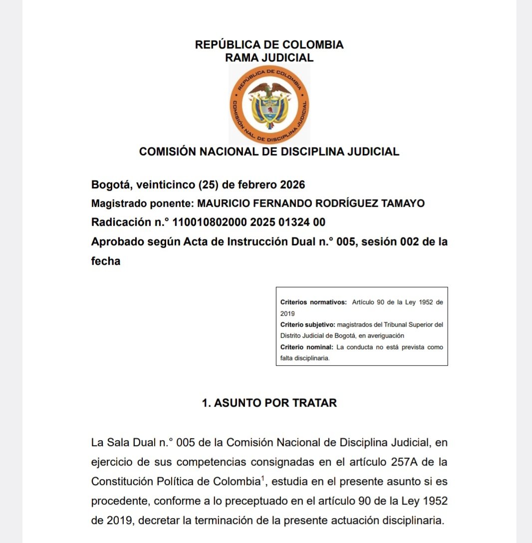 divulgajuridica's tweet photo. Que se venzan términos para fallar tutela no genera falta disciplinaria para los jueces si tienen una producción razonables de trámites constitucionales. Responsabilidad no es objetiva por el vencimiento del término https://t.co/OiWrctmkCx