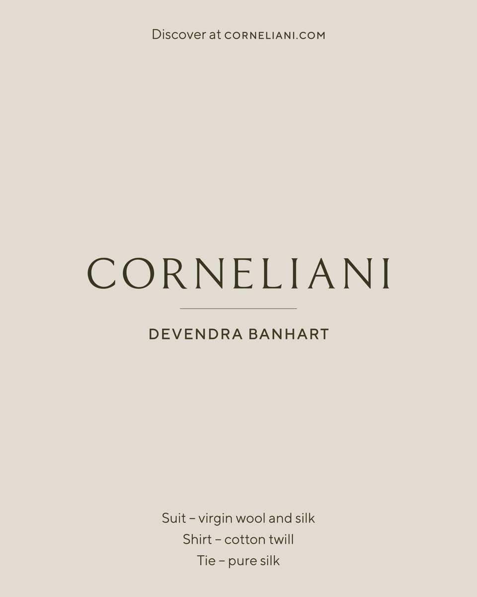Corneliani tweet media