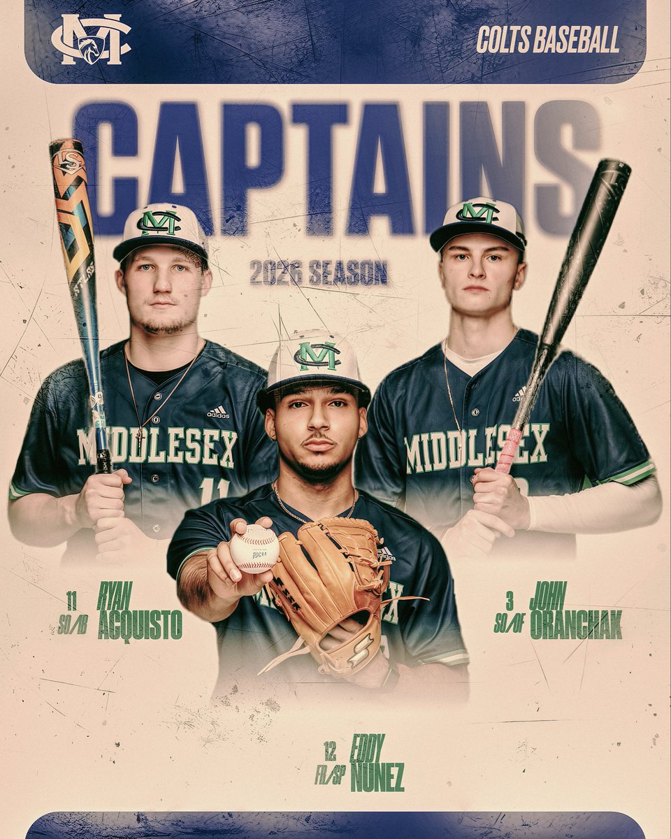 Middlesex College Baseball tweet media