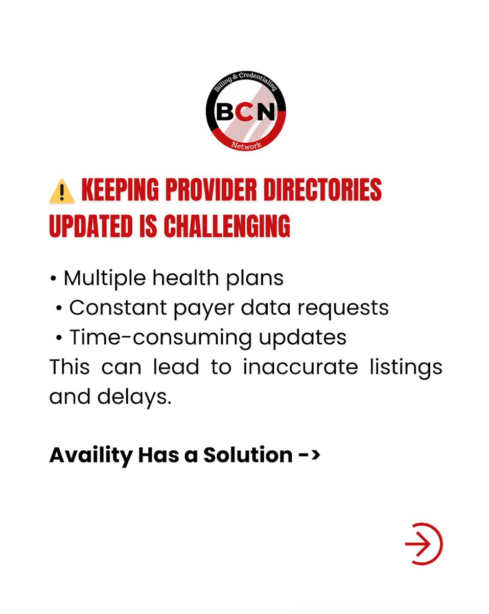 Billing & Credentialing Network, LLC tweet media