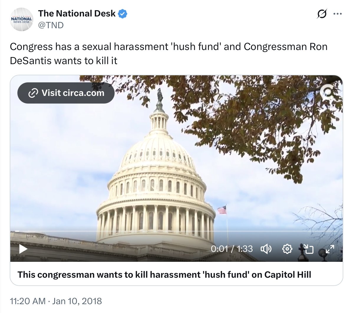 Ron DeSantis tweet media