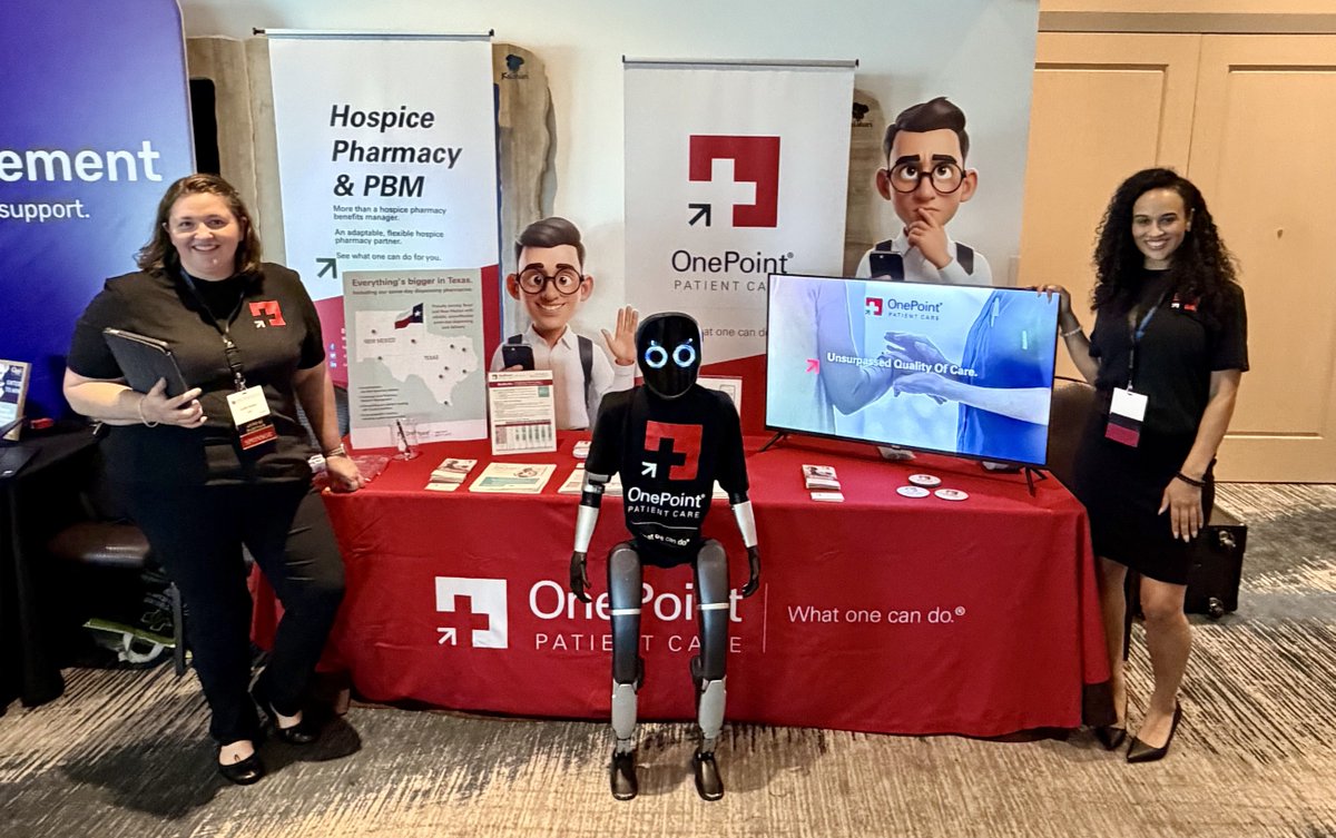 oppcrx's tweet photo. We're thrilled to be back at the @TNMHO Annual Conference, and to introduce RAIph, the AI-powered chat bot! 
It's like having your own personal, pocket-sized pharmacist! 
Welcome to the future of care.
https://t.co/cjTN8tleAM

#OPPC #TNMHO #hospice #AIpharmacist https://t.co/sz60kj1bur