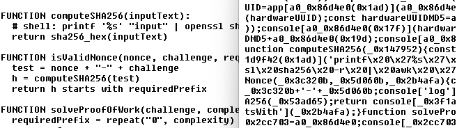 GenThreatLabs's tweet image. JSX #macOS #backdoor we just reversed: #C2 protocol uses PoW brute-force challenges before accepting commands. Computational overhead on both sides.
Atypical for #malware—most optimize for speed. Possible rate-limiting or analyst deterrent?

SHA256: