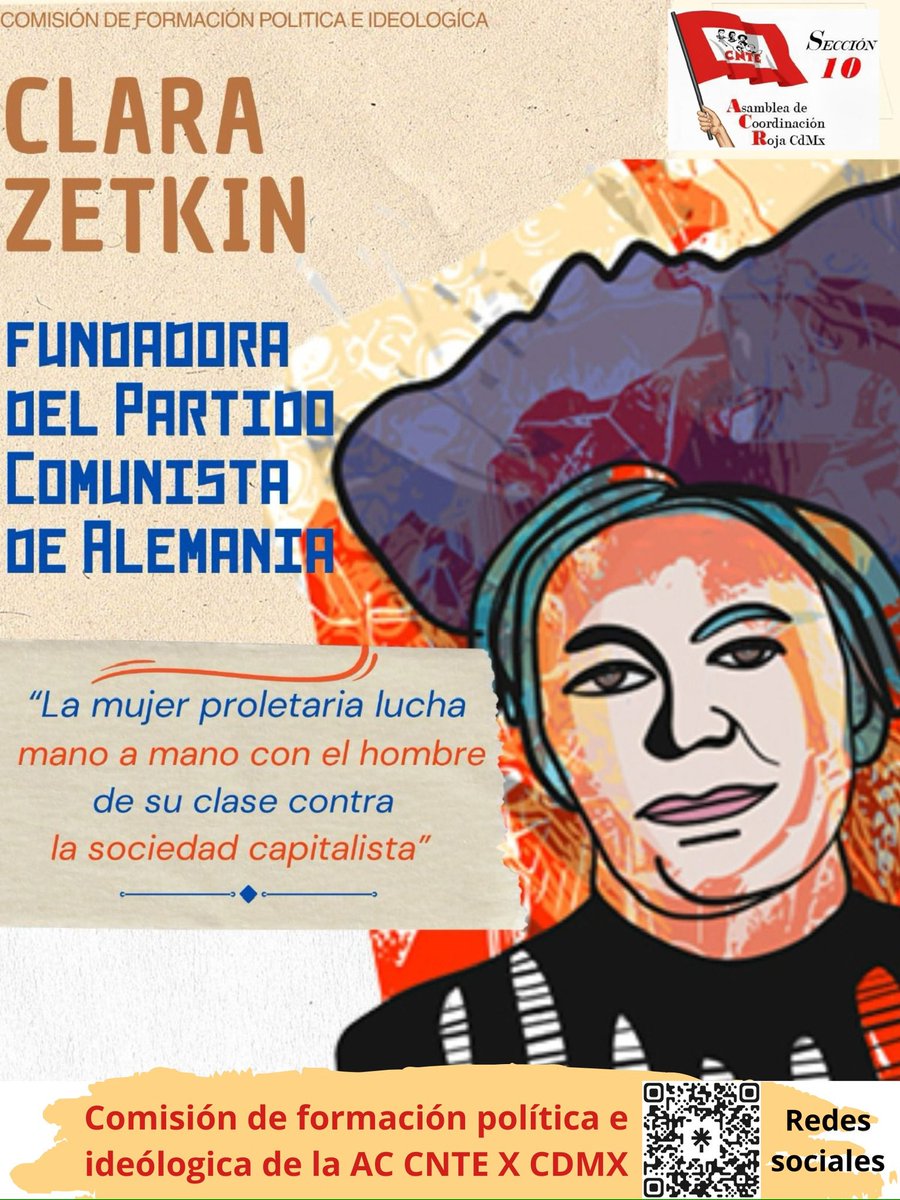 roja_sec10cnte's tweet photo. Rumbo al paro nacional de la CNTE, sumemos fuerza este domingo 8M y salgamos como un solo contingente.
¡Por un 8M combativo de clase e internacionalista!, ¡Alto a las criminales guerras imperialistas!
*MARCHA 8M, 12 HRS, CITA: MONUMENTO DEL CABALLITO* https://t.co/A8eetmQ1xj