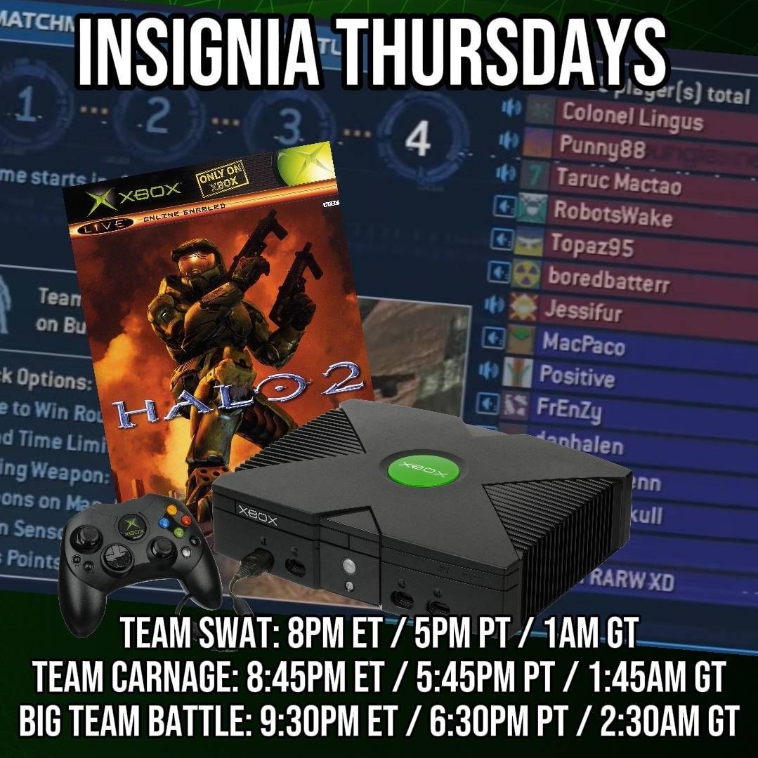 HaloClassicHCH's tweet image. Halo 2 Matchmaking on OG Xbox / Xemu via Insignia TONIGHT at 8PM ET / 5PM PT / 1AM GT. haloclassichub.com
#halo #halo2 #gaming