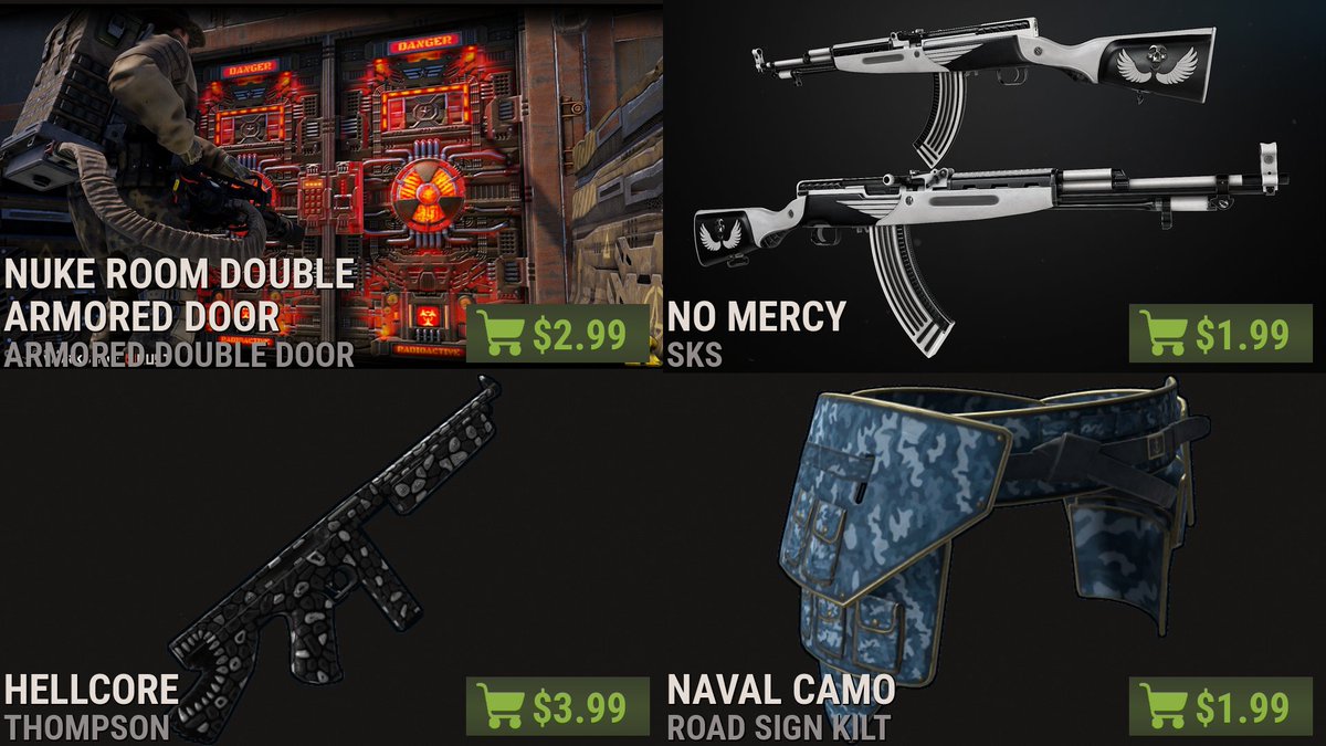 Rust Item Store tweet media