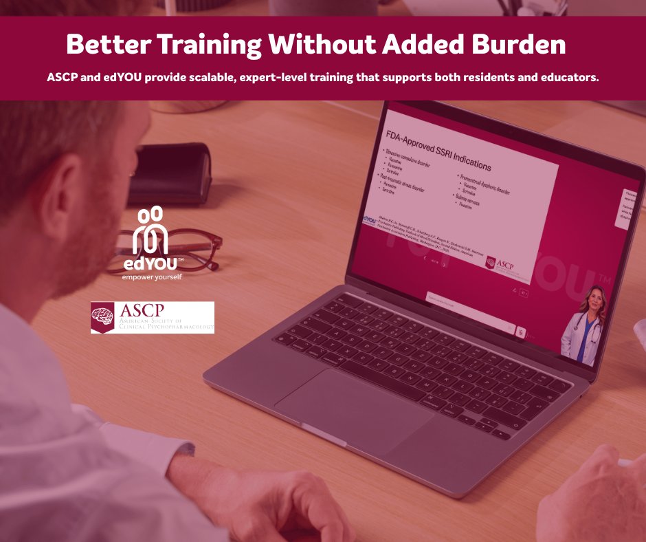 American Society of Clinical Pschopharm (ASCP) tweet media