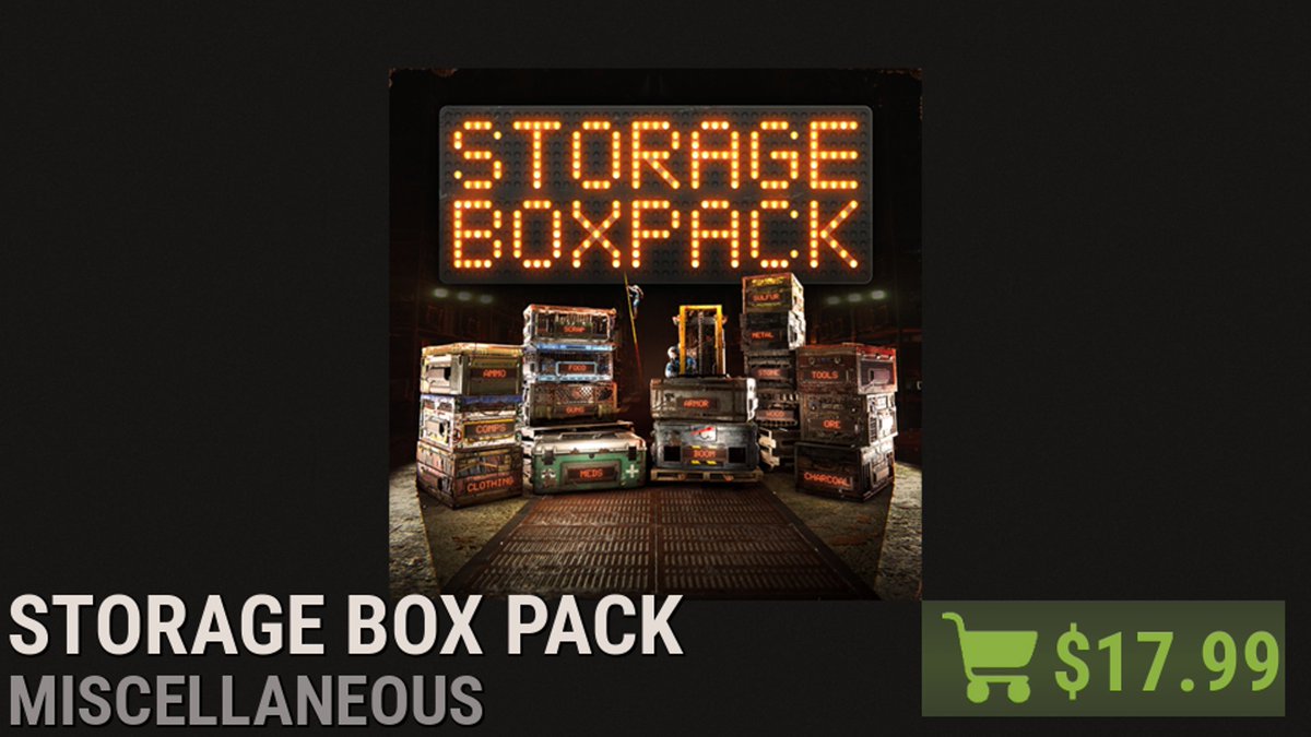 Rust Item Store tweet media