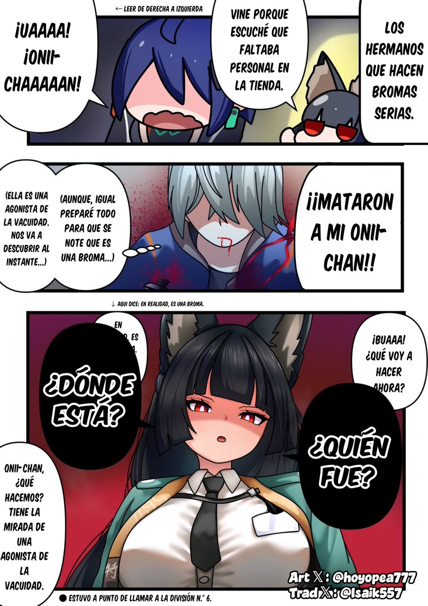¡¡¡Manga sobre hacerle una broma de muerte a Miyabi!!!
Traducción al español.
Petición de un seguidor.
Disfruten.