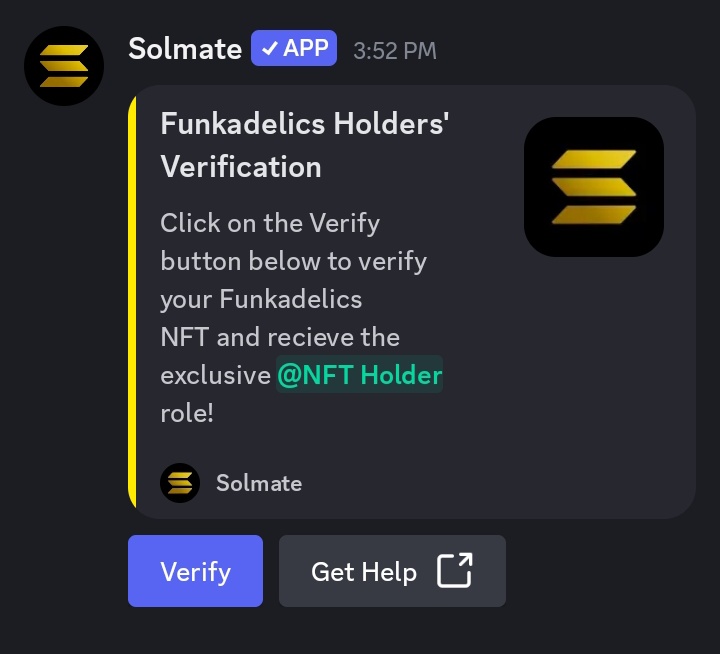 Holder verification is live in the discord!

Make sure to verify so you can get all the perks of being a Funkadelics holder

Verify and enter into the world of unlimited opportunities