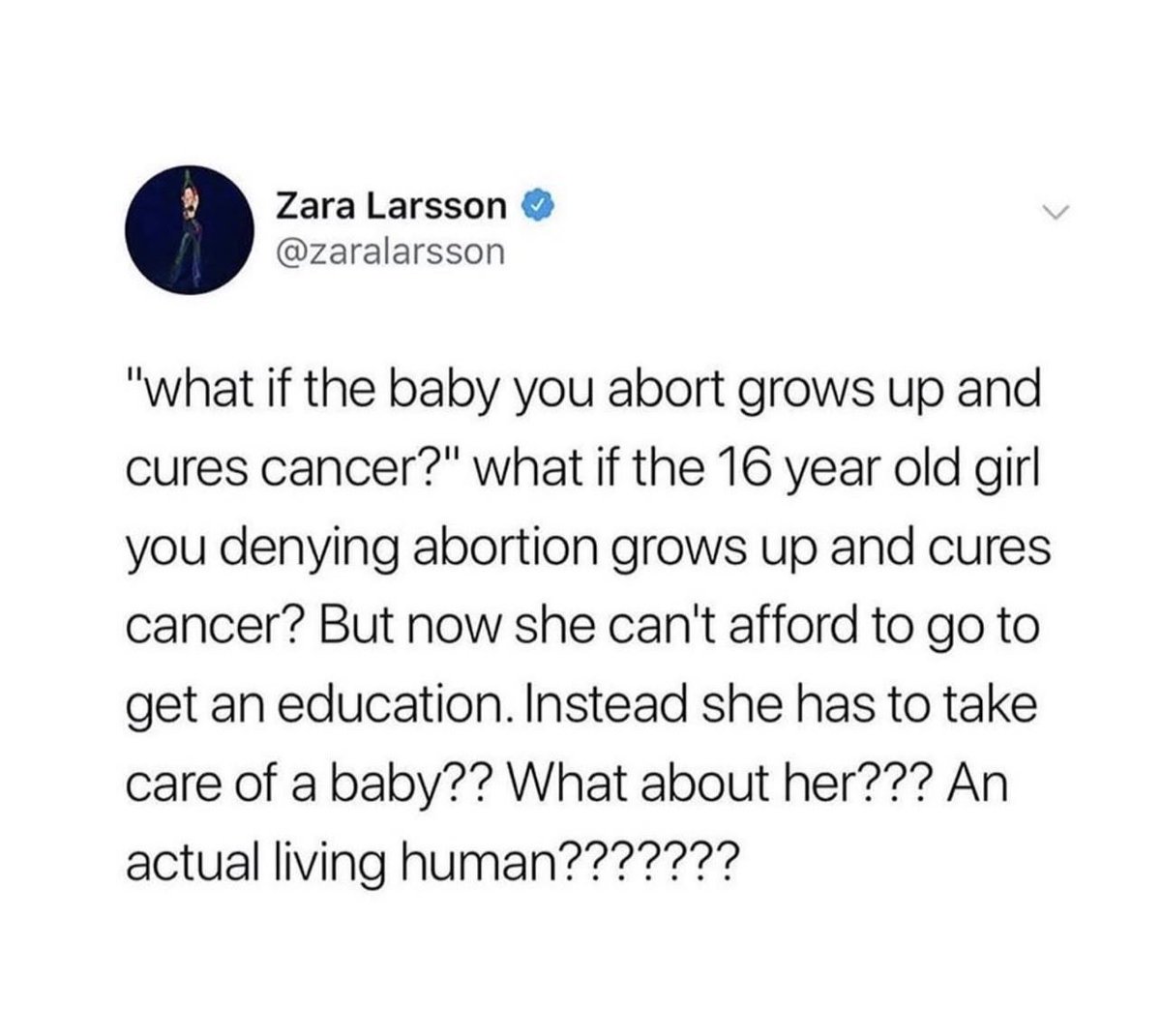 OH HOW I LOVE YOU MS. ZARA LARSSON 💋🐬

Always on the right side of history ‼️ This was a post of her in 2019 so y’all better stop calling my girl performative…