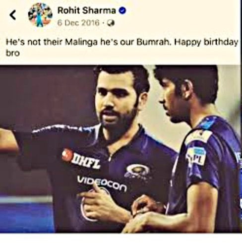 Once Rohit posted..