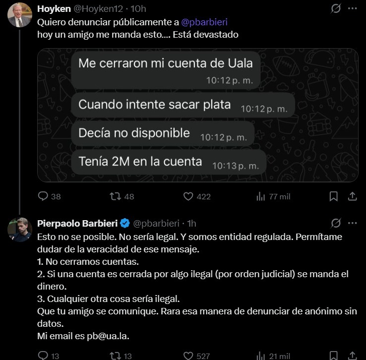 Informacion Real de Argycesco tweet media