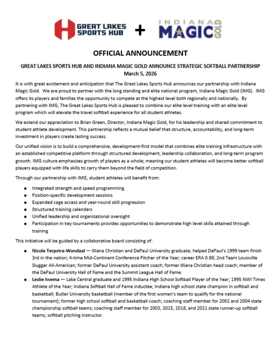 Indiana Magic Gold Great Lakes tweet media