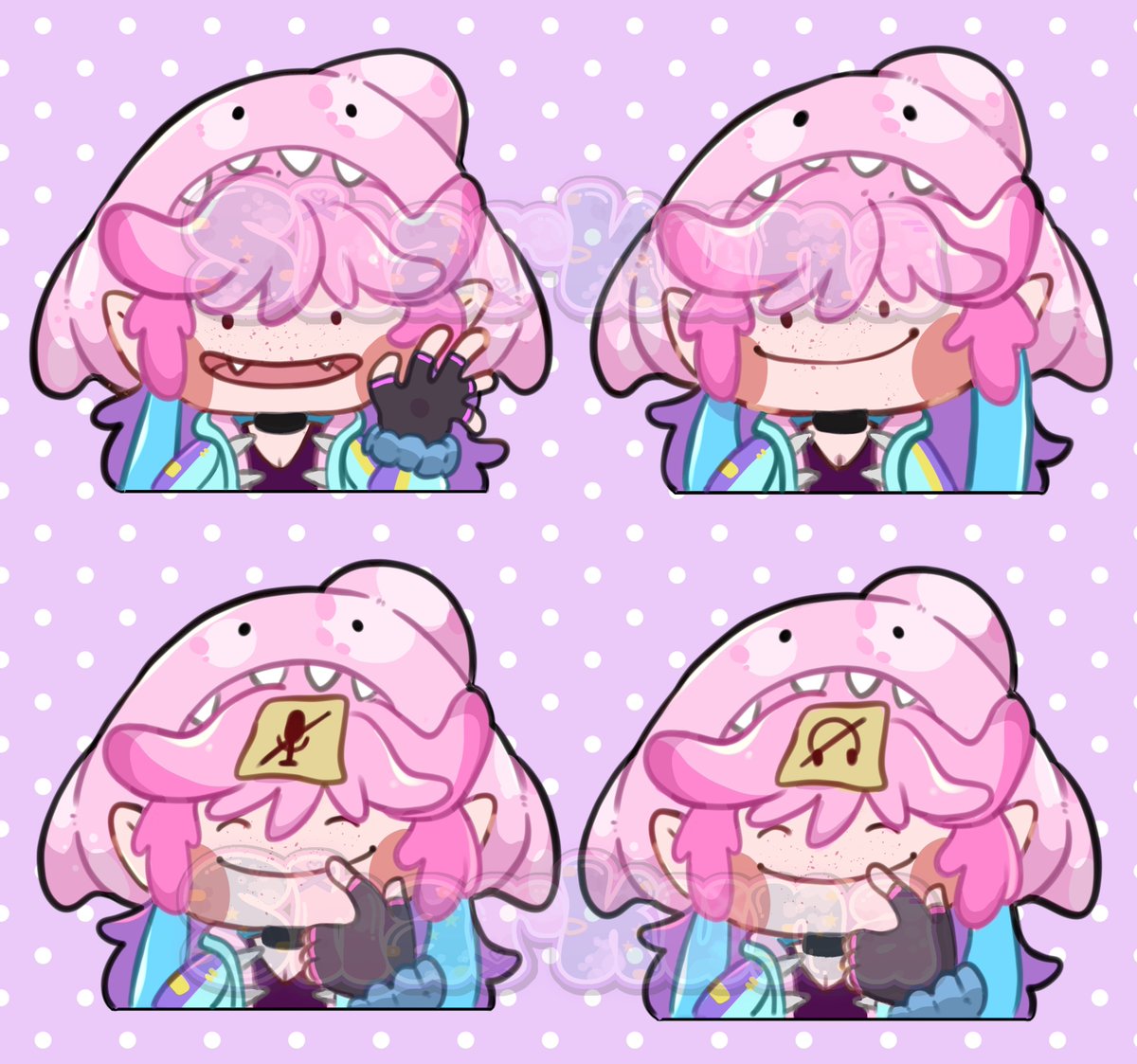 Sharkuna 🦈☕ V-Artist tweet media