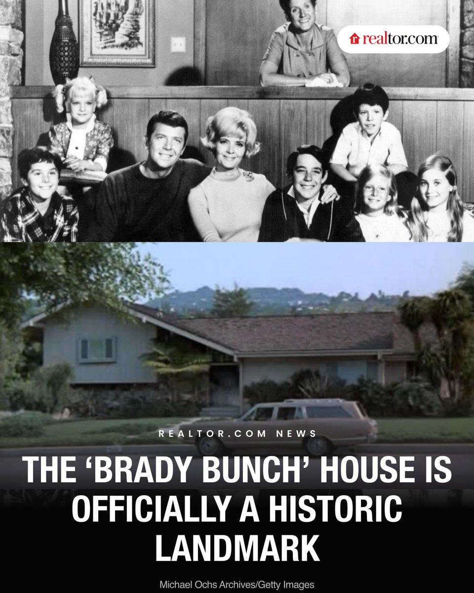 The iconic "Brady Bunch" home has officially been designated a historic ...