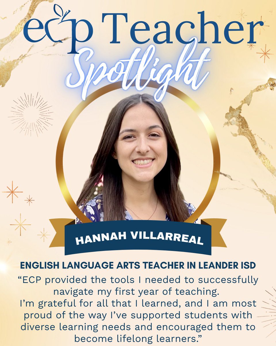 Region 13 Educator Certification Program (ECP) tweet media