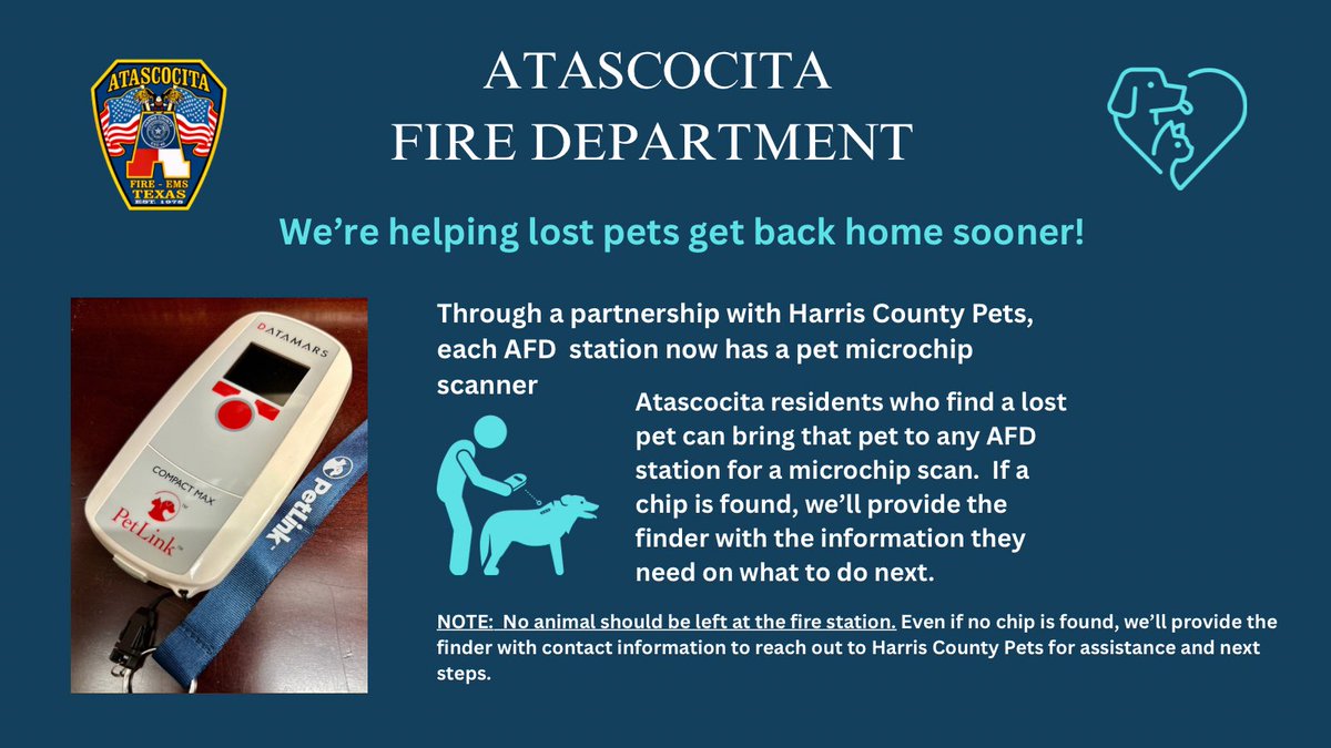 Atascocita Fire Department tweet media