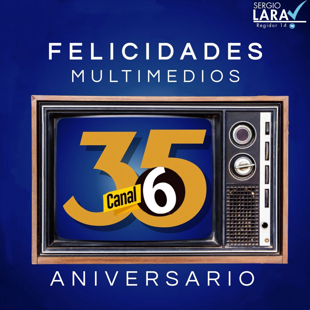 🔵 ¡Muchas felicidades al gran equipo de <a href="/MMTVLaguna/">Multimedios Laguna</a> por su 35 aniversario! 🙌🏻

🔵 ¡Que vengan muchos años mas de éxitos!🎊