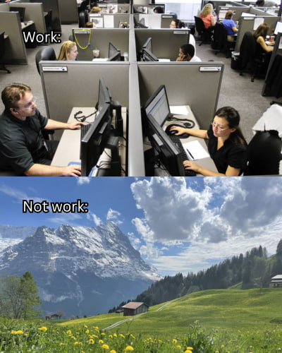 "Wouldn't you get so bored if you retired early?"