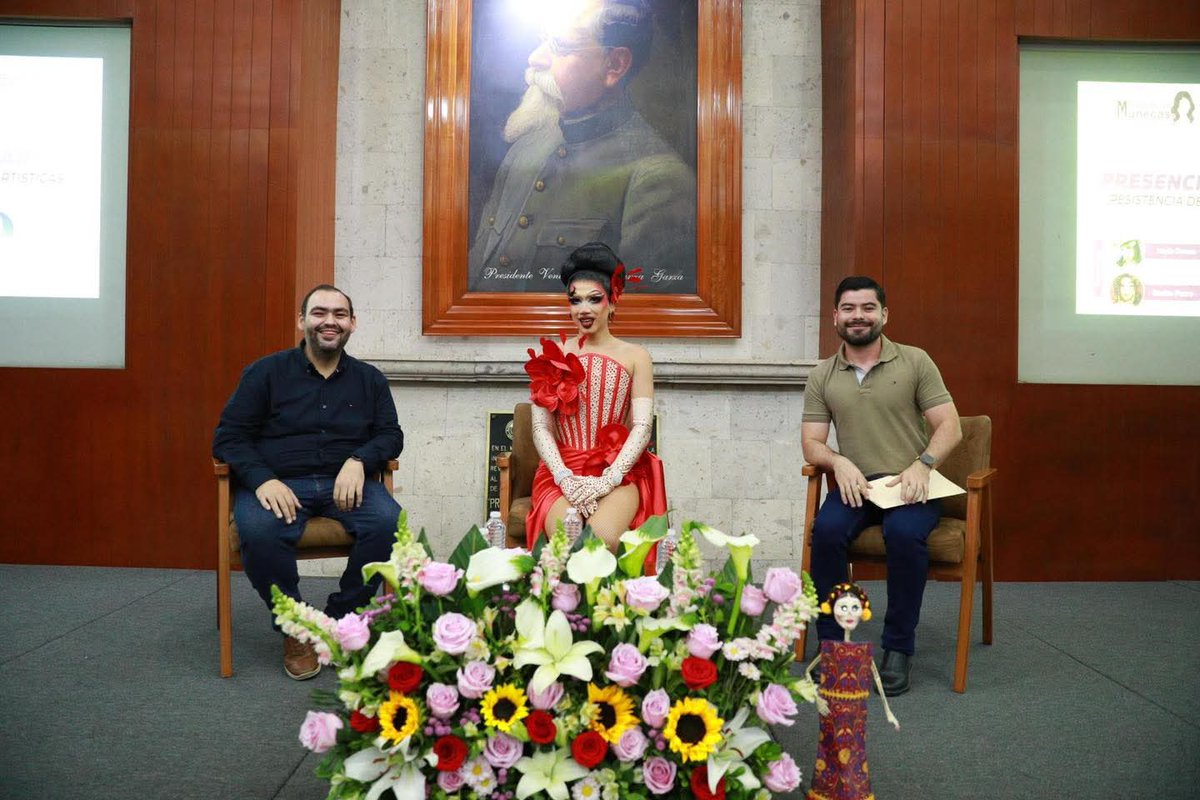 DragBasee's tweet photo. Nayla Downs, winner of La Más Draga 7, has been honored by the Congress of the State of Nayarit. The distinction celebrates her career and her invaluable role in promoting the visibility and growth of drag as an art form throughout Nayarit. https://t.co/jgJ6RUqW9Q