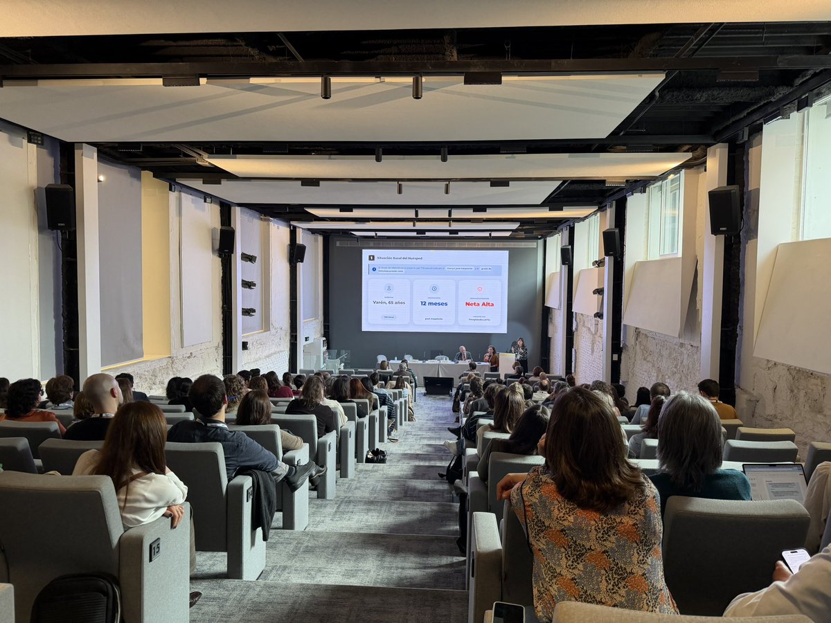 Mic_Inf_Maranon's tweet photo. Ha comenzado la reunión anual de Gesitra-IC en el colegio de médicos. Se están presentando casos muy interesantes y sesiones innovadoras. #gesitra @GesitraIC https://t.co/ZhyMsQFTCO