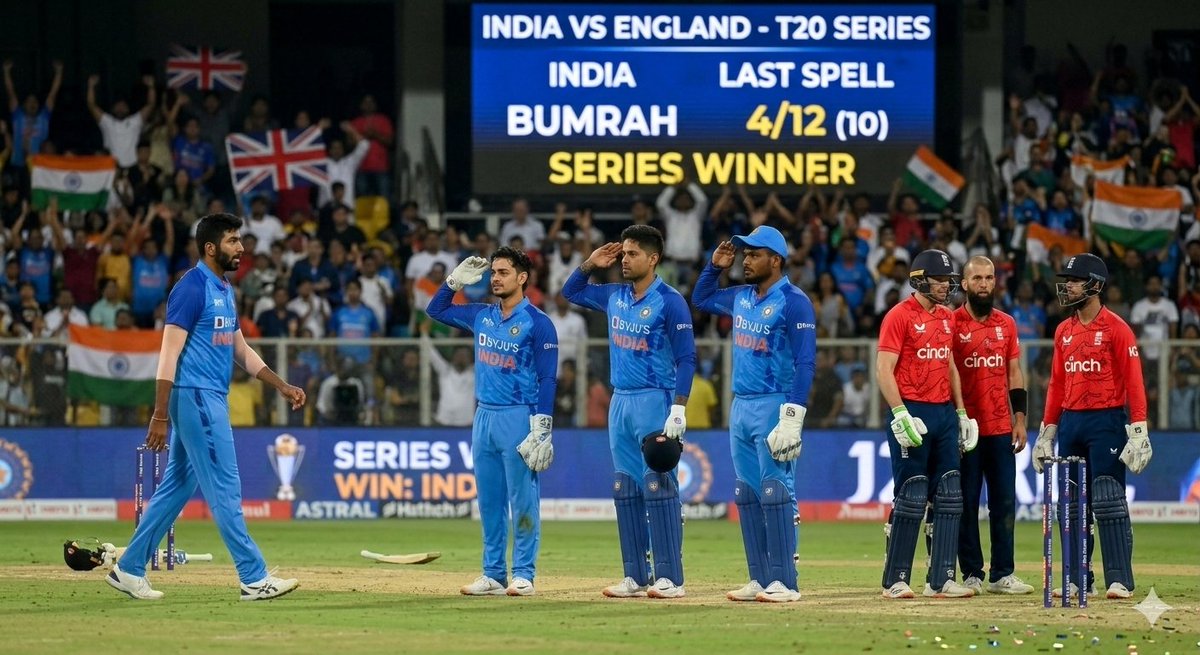 Take a bow Jasprit King Bumrah!
You Absolute Genius! 
#INDvENG 
#WorldCup2026