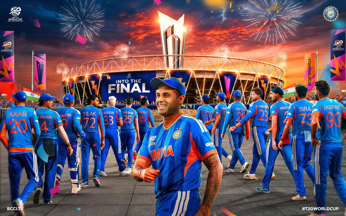 xlive00123's tweet photo. Marching towards the #Final 👏
A step away from 𝙂𝙡𝙤𝙧𝙮 🏆

#TeamIndia is into the #T20WorldCup finale 🥳

Scorecard ▶️ https://t.co/UnrbGElJtx…

#MenInBlue | #ENGvIND https://t.co/NznbJhTgk2