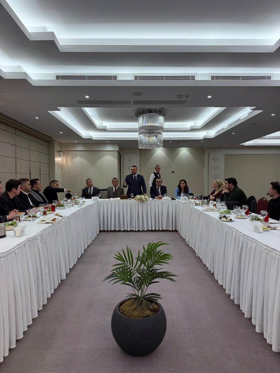 Genel Merkez Yönetim Kurulu Üyelerimiz ve Ankara Şube Yönetimimizle iftar sofrasında buluştuk.