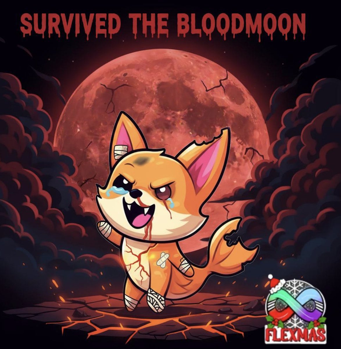 1/4

💥 Bloodmoon bruised Finny up, but we survived 🌙

Flexmas is now rewarding 95% Finvesta and 5% Smaug.
 
Please interact with the Flexmas ca to receive your new rewards: 
0x5ED5882164277cec6D5Ae6f420721b199C0e5693