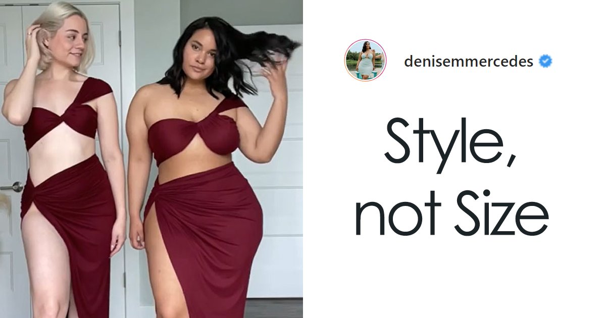 ZorzStudios's tweet photo. These two friends show the same #outfits on two different #BodyTypes to prove that style is not about size (20 new pics): https://t.co/Cyun2AlCBn 

#AušrysUptas #DeniseMercedes #fashion #MariaCastellanos #style #PlusSize #StyleNotSize https://t.co/QEusolMQ5x